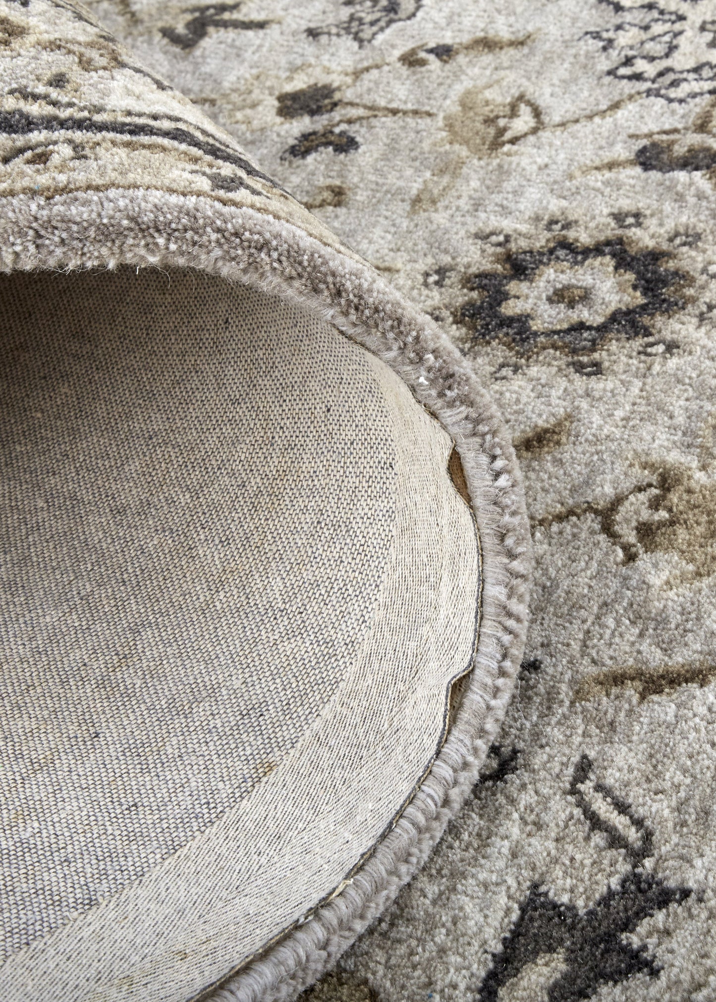 Eaton Traditional Oriental - Gray/Ivory/Taupe Area Rug-5
