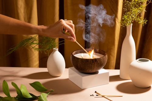 NEN Soy Wax Candle – Hand-Poured, Clean Burning, Minimalist Decor